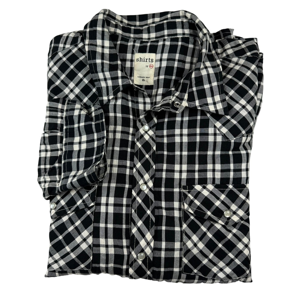 AG Adriano Goldschmied Flannel Button Down - XL