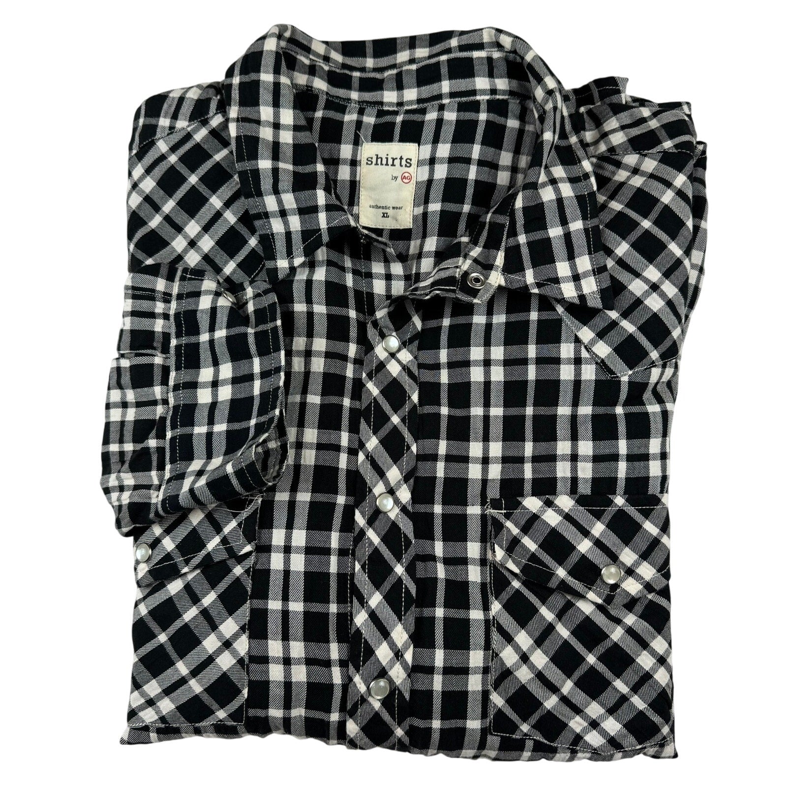 AG Adriano Goldschmied Flannel Button Down - XL