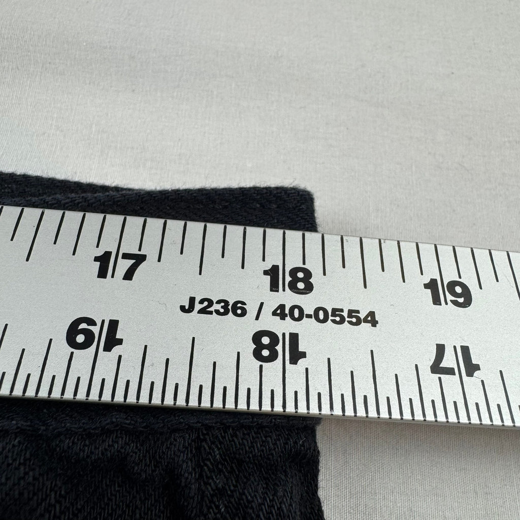John Varvatos Authentic Black Straight Leg Jeans 36x32