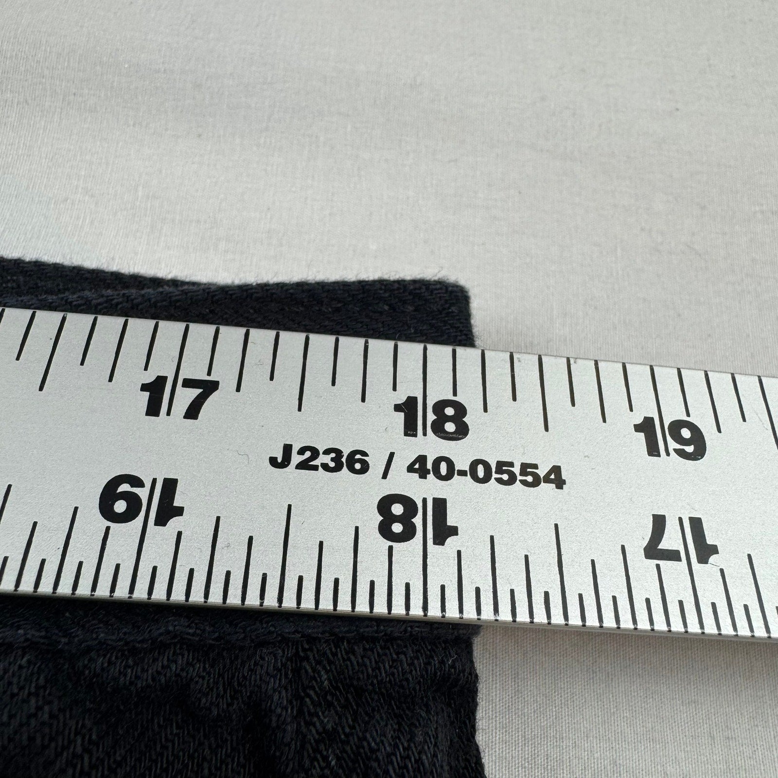 John Varvatos Authentic Black Straight Leg Jeans 36x32