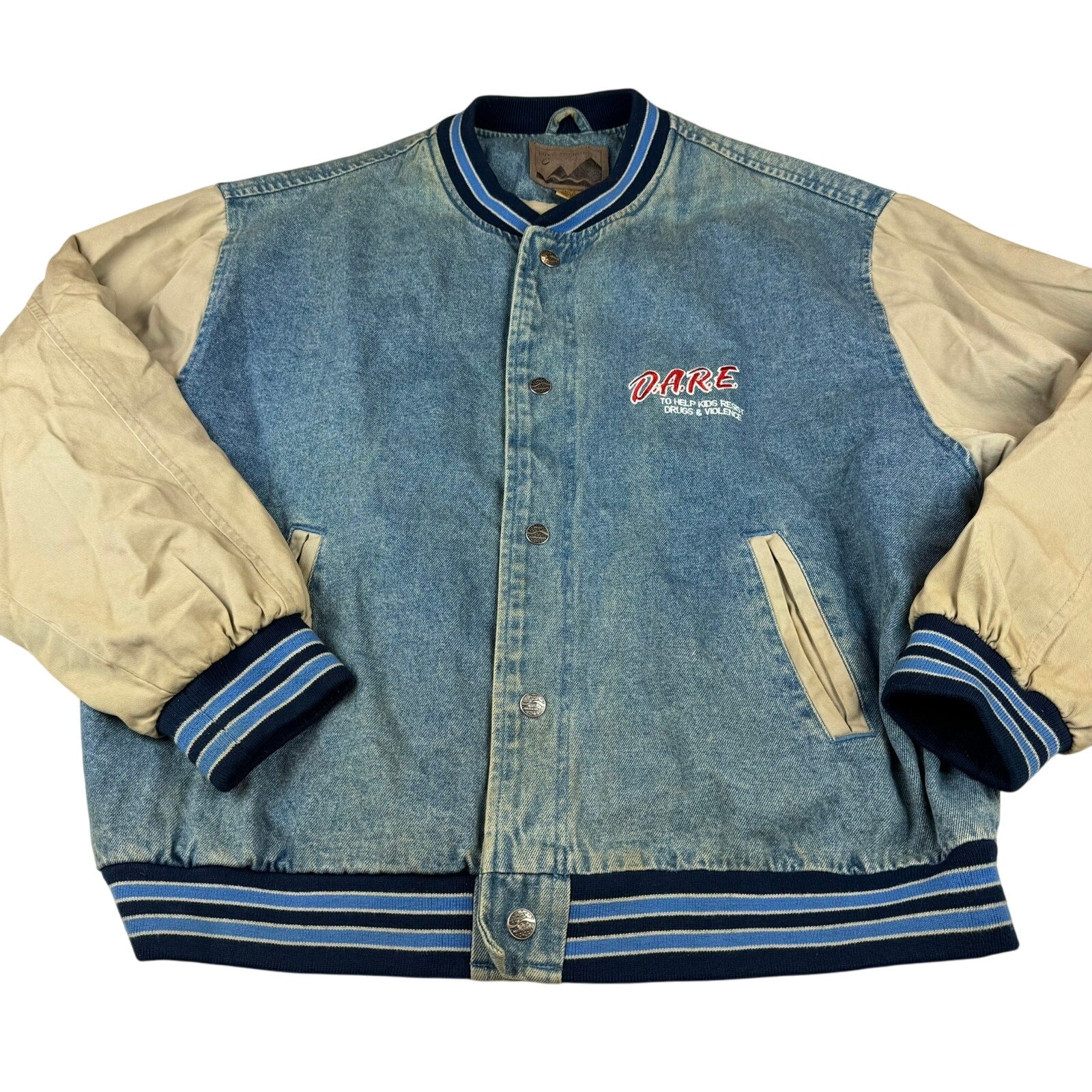 Vintage DARE Canada Varsity Jacket - Size XL