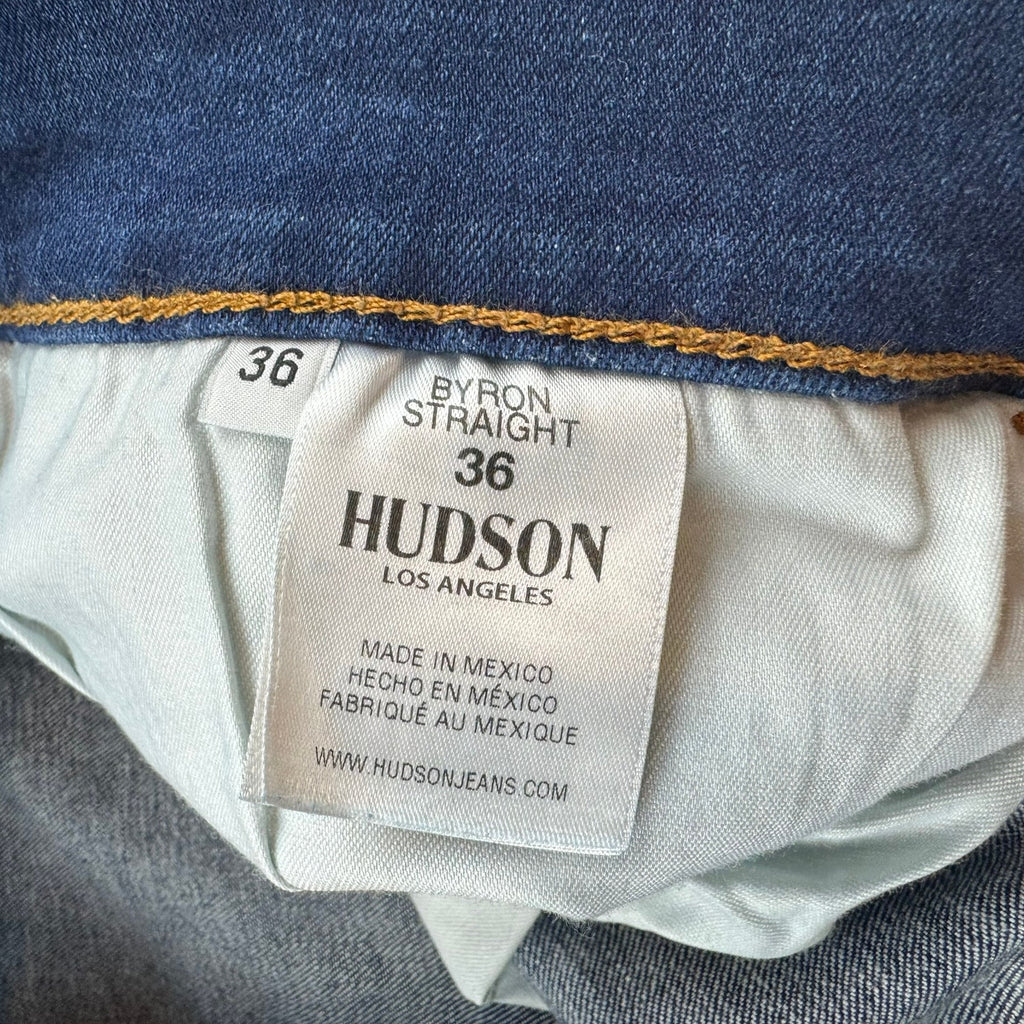 Hudson Byron Straight Jeans - Size 36 - Great Condition