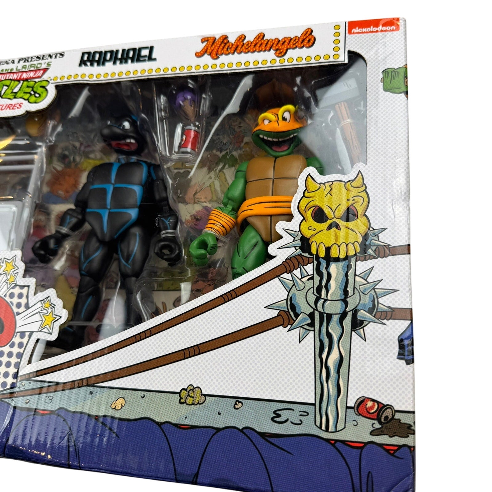 NECA TMNT Stump Wrestling Set - New In Box!