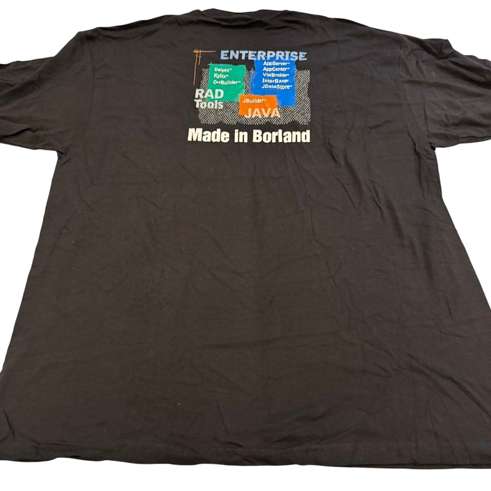 Vintage Borland Java Computer T-Shirt - Size XL