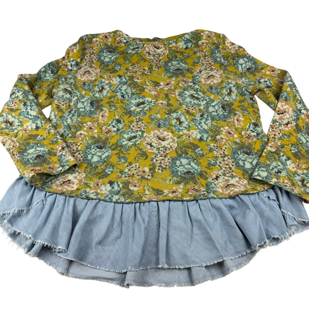 Lilka Anthropologie Floral Top - Large Petite - Great!