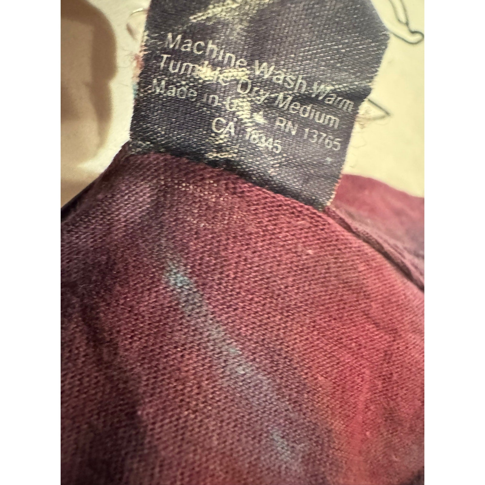Vintage Tie Dye T Shirt