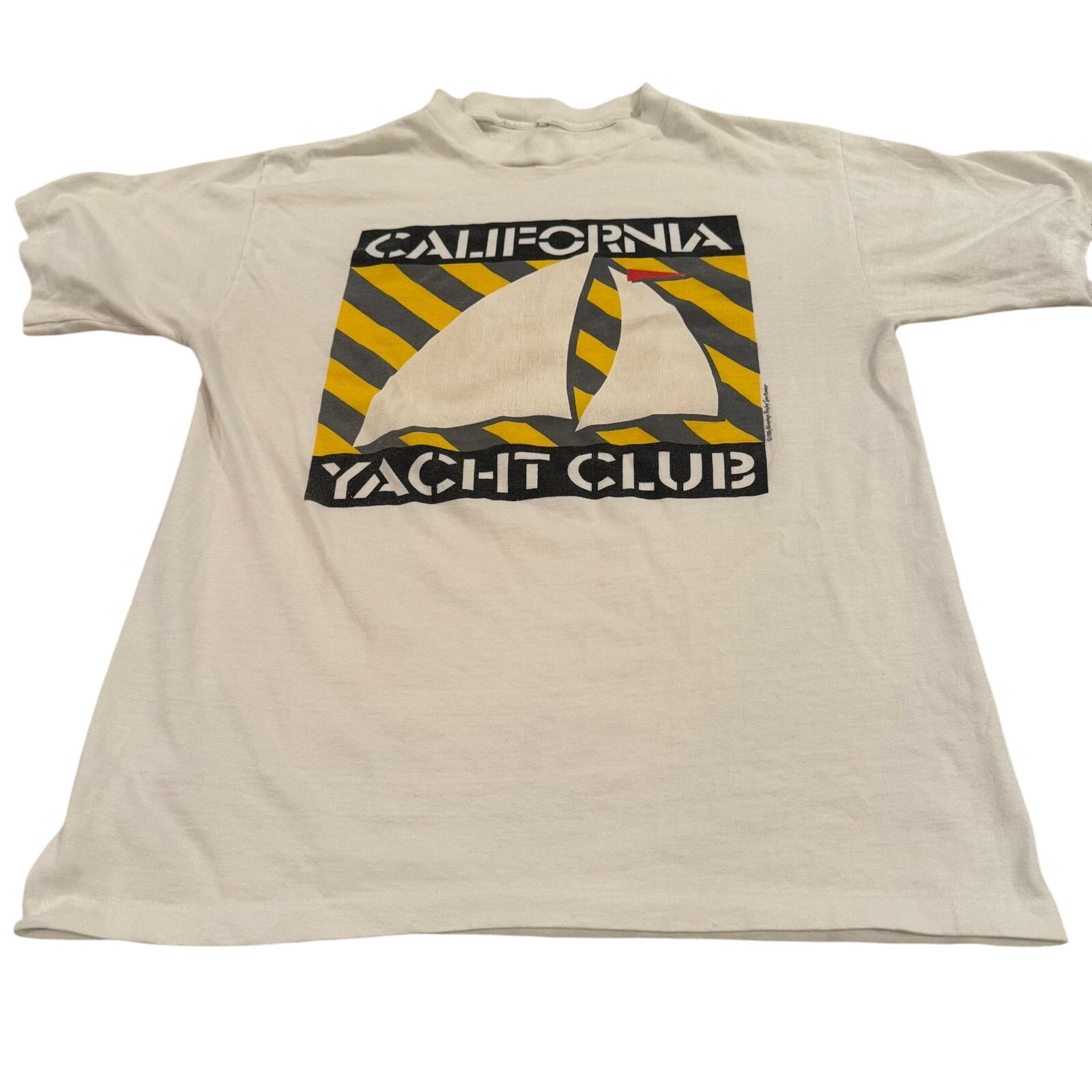 Vintage California Yacht Club T Shirt