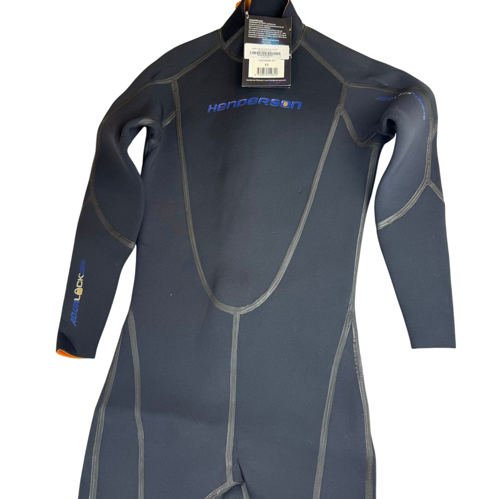 Henderson 3MM Aqualock Wetsuit - Men's XS - New with Tags
