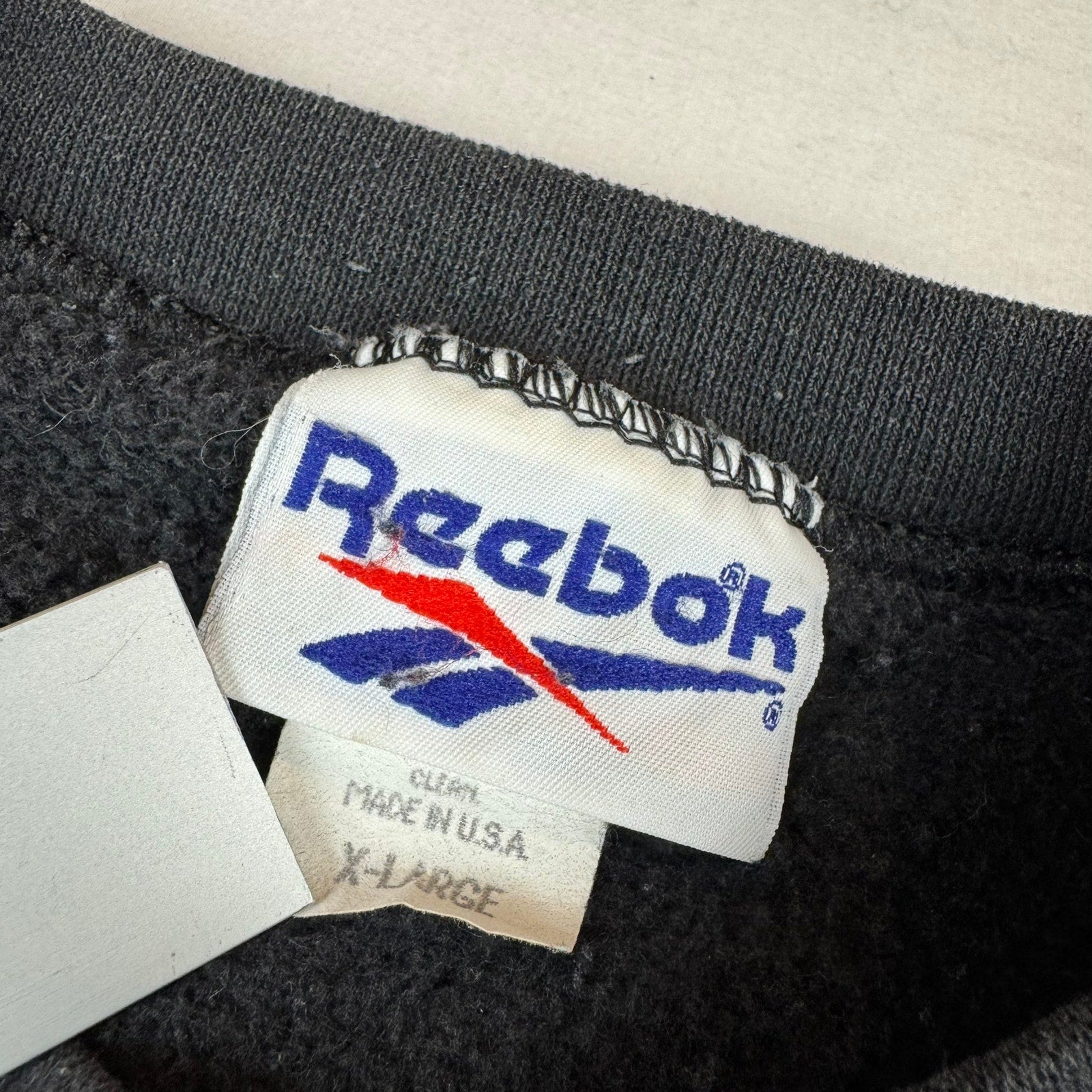 Vintage Reebok 80s Crewneck Sweatshirt - Size Large