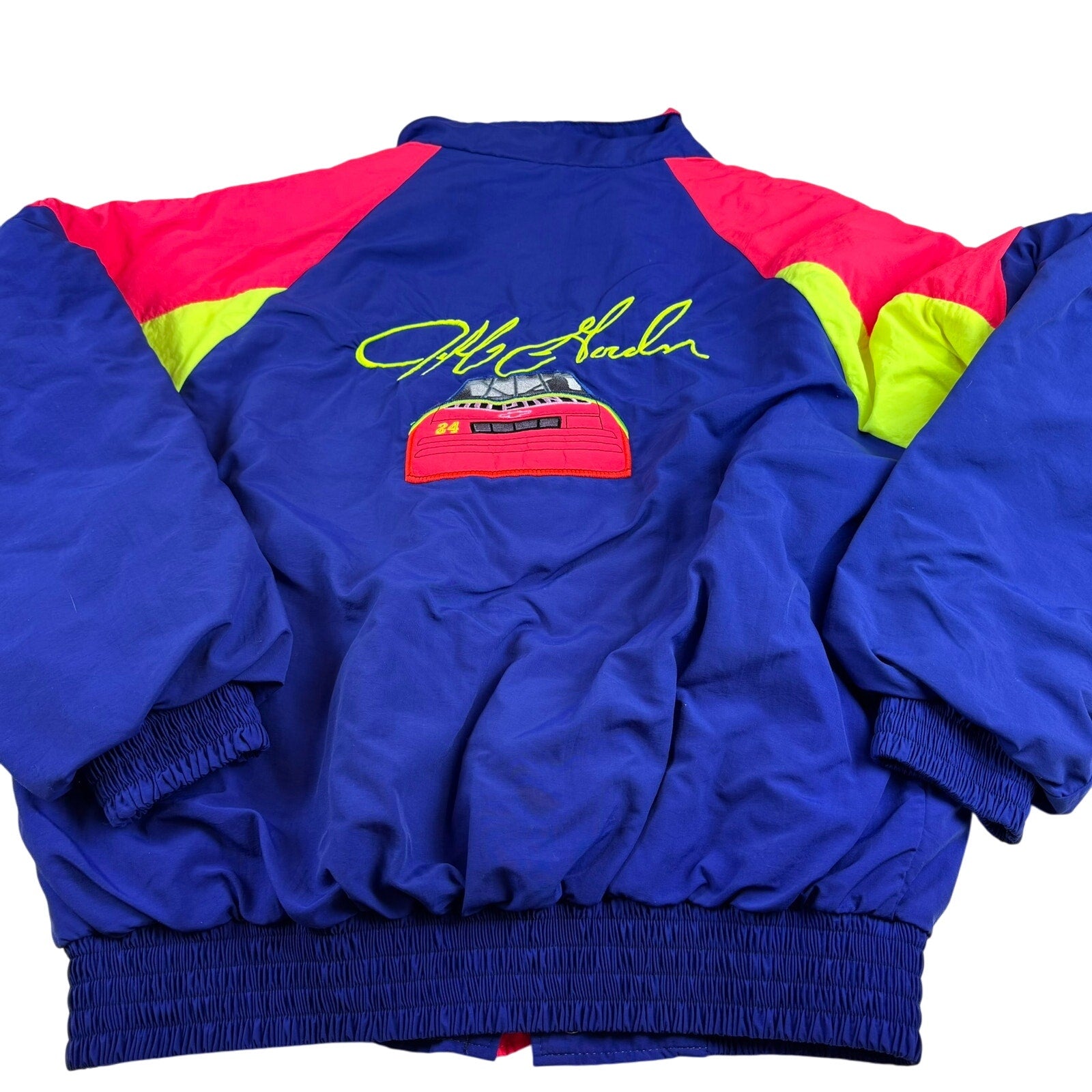 Vintage Jeff Gordon Racing Jacket Size Large - USA Made
