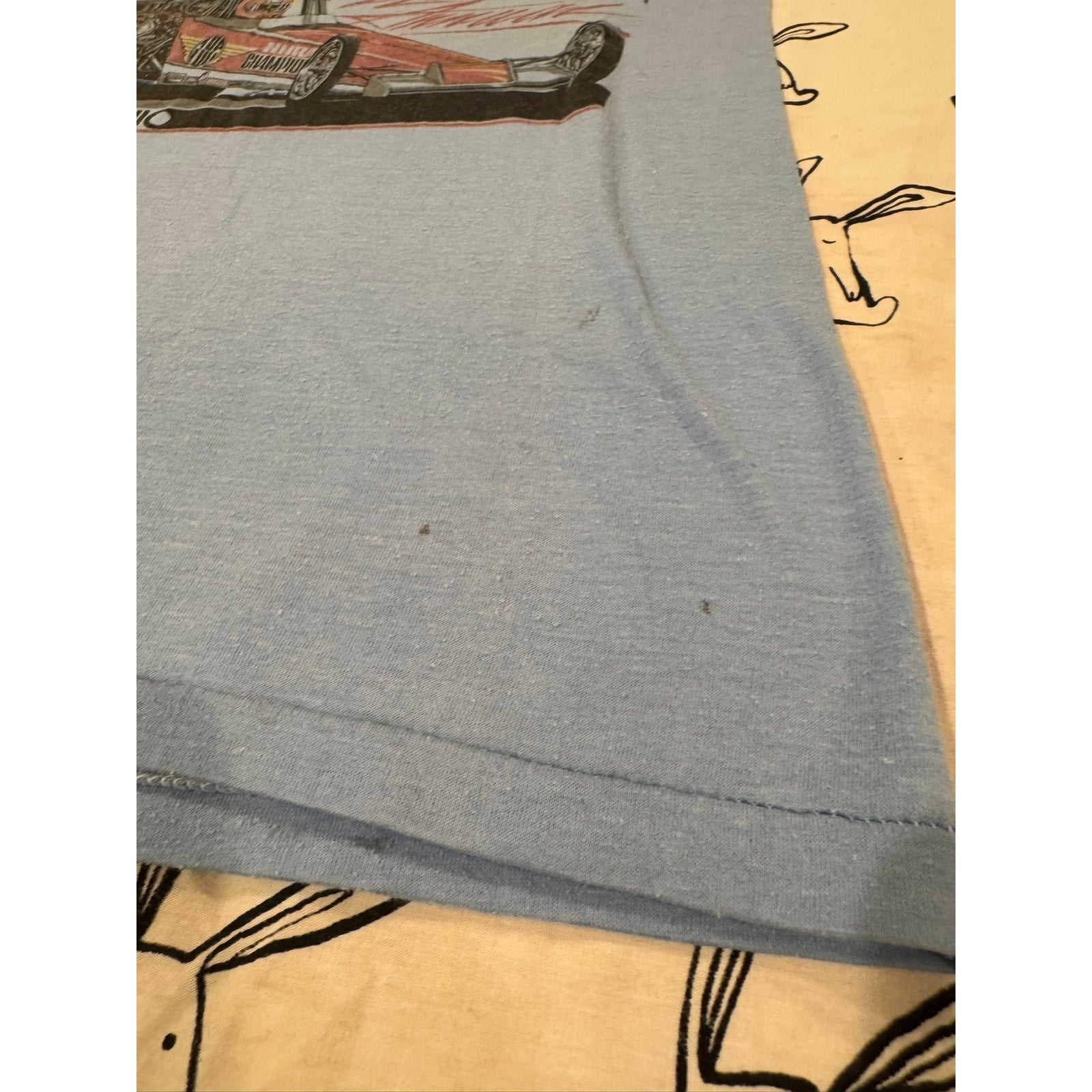 Vintage Budweiser Spring Nationals Drag Racing T Shirt