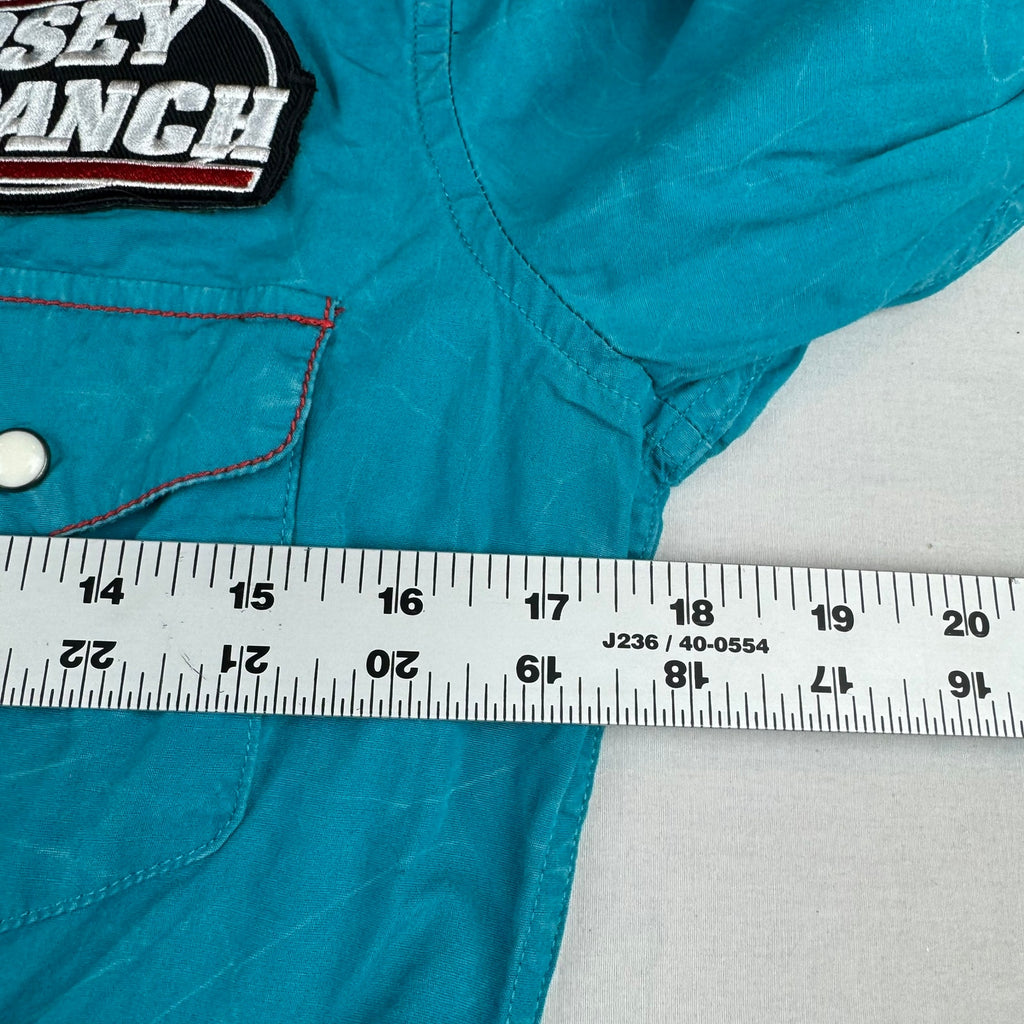 Rock n Roll Cowgirl Pearl Snap Western Shirt - Size Medium