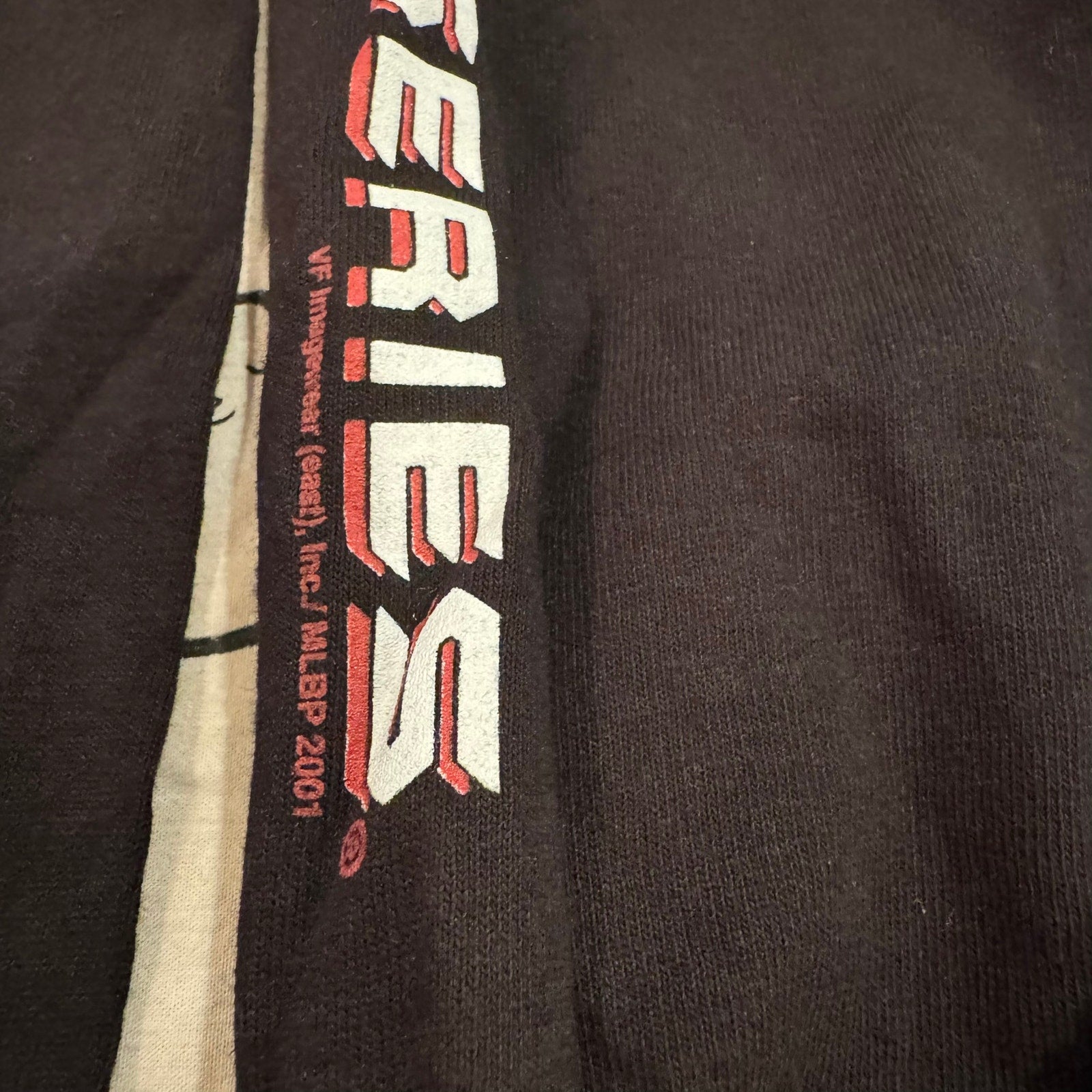 Vintage 2001 World Series Lee Sport Long Sleeve T Shirt