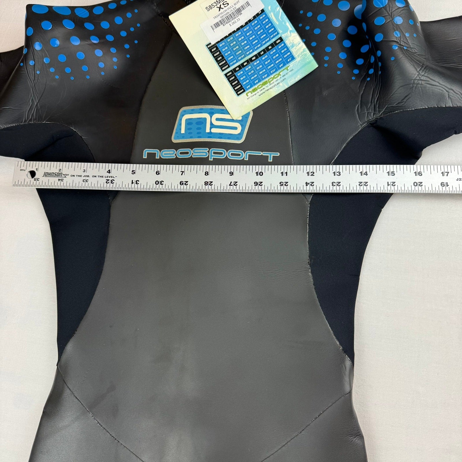 Neosport 5/3MM Triathlon Wetsuit - Men's XS