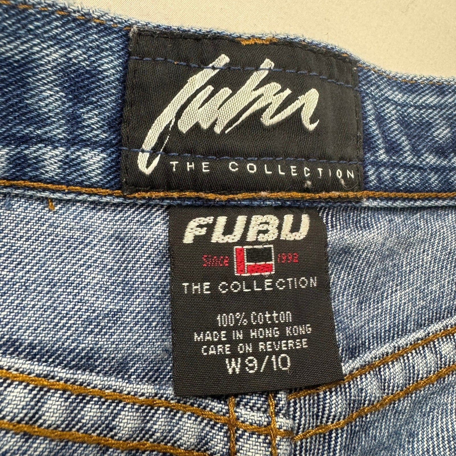 Vintage Y2K Fubu Jean Shorts Size 9/10