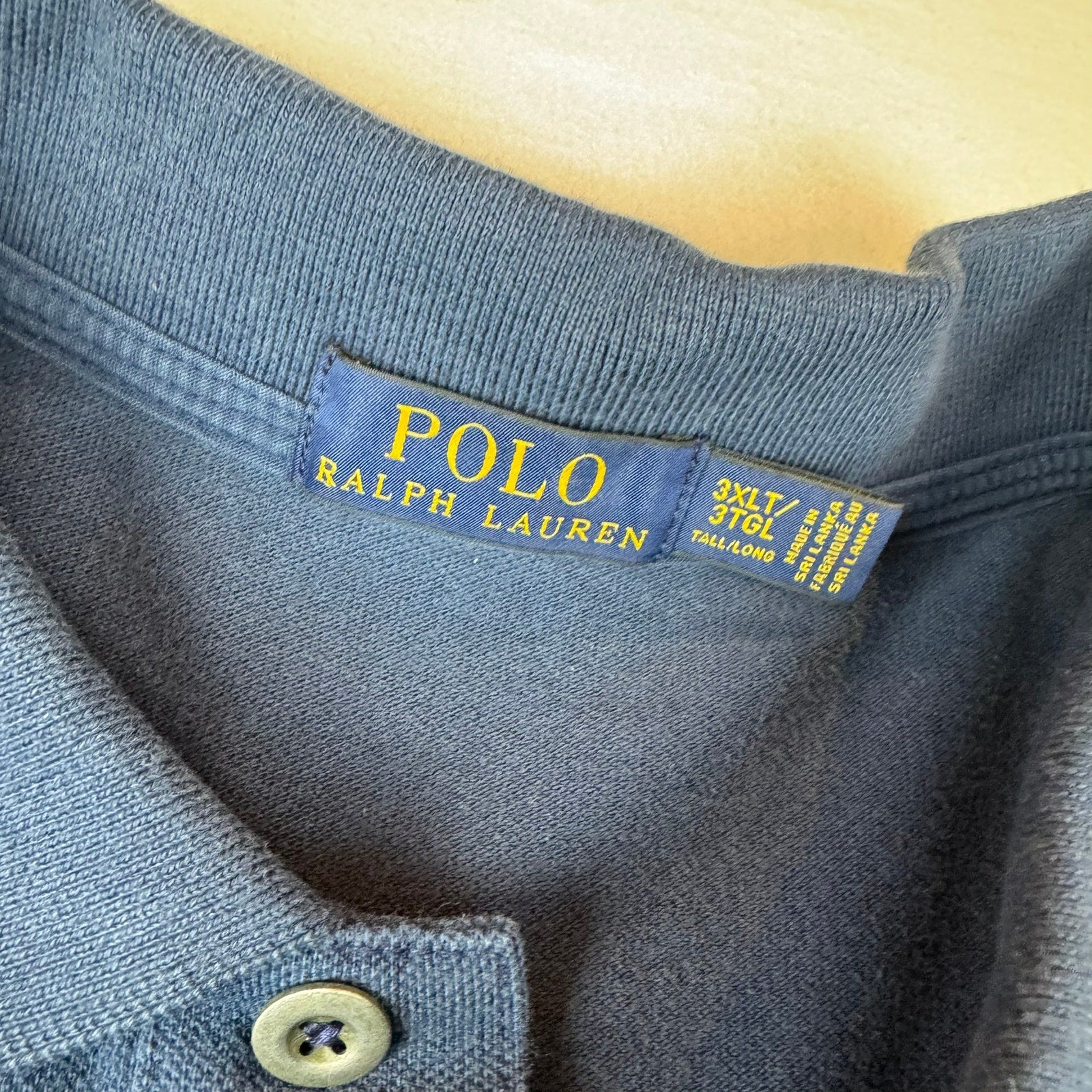 Polo Ralph Lauren 3XLT Polo Shirt - Bleach Spot