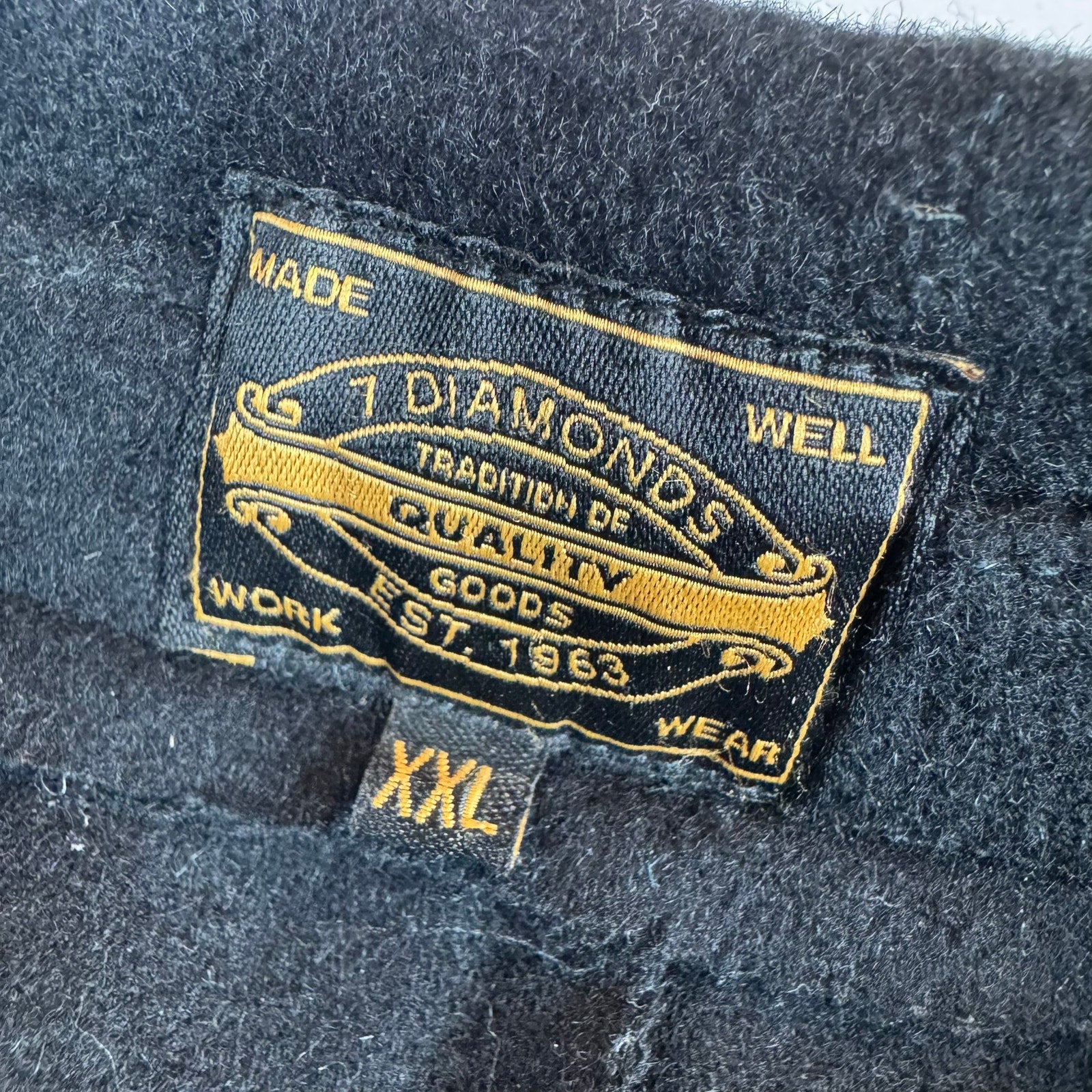 7 Diamonds Wool Blend Pea Coat - XXL