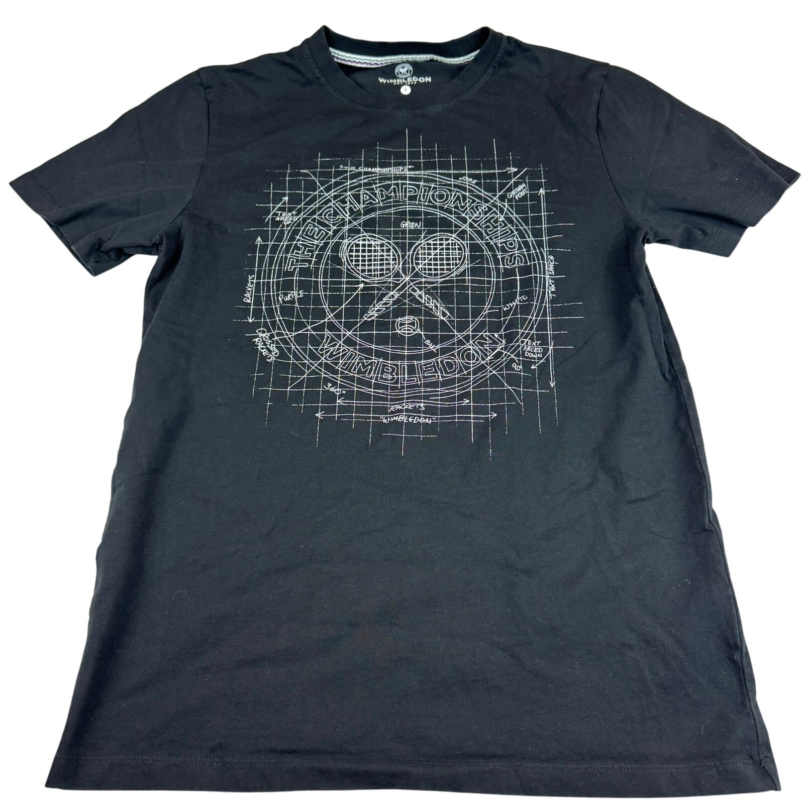 Wimbledon T-Shirt - Size Small - Excellent Condition