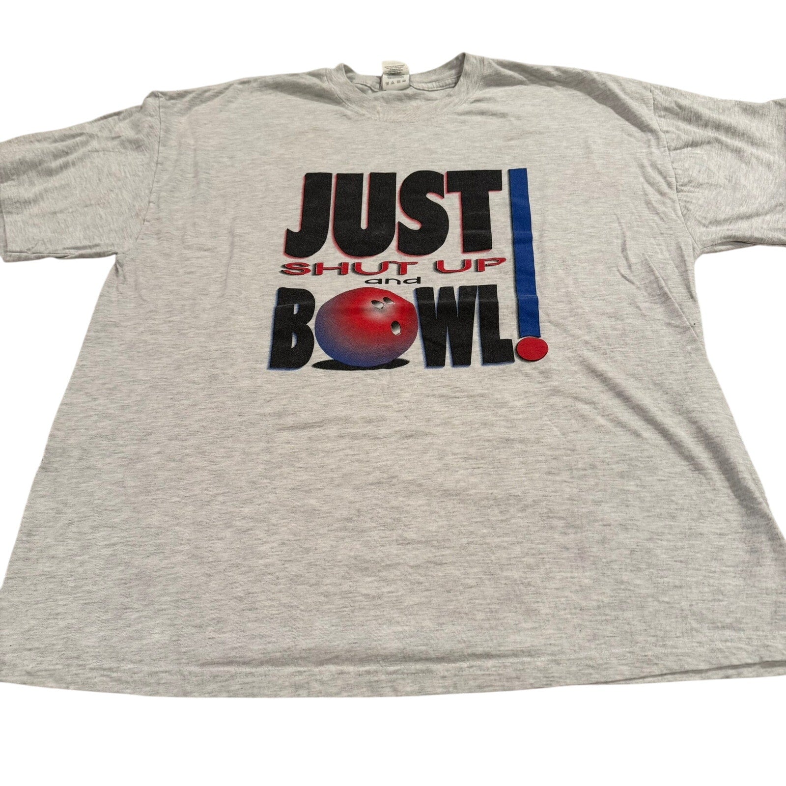 Vintage Bowling T-Shirt - Size XL - Hanes Tag