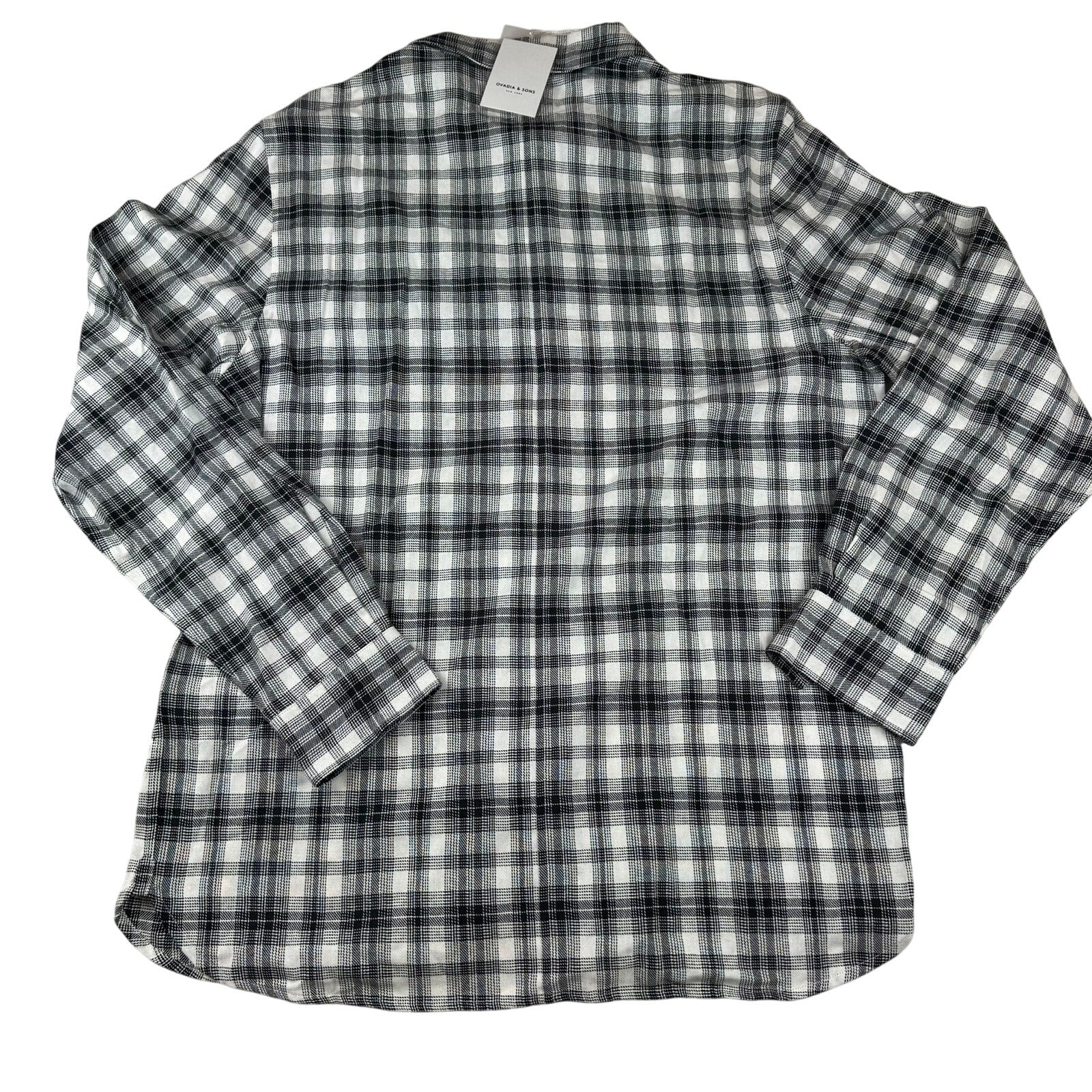 Ovadia & Sons Plaid Flannel Shirt - Size XL - NWT