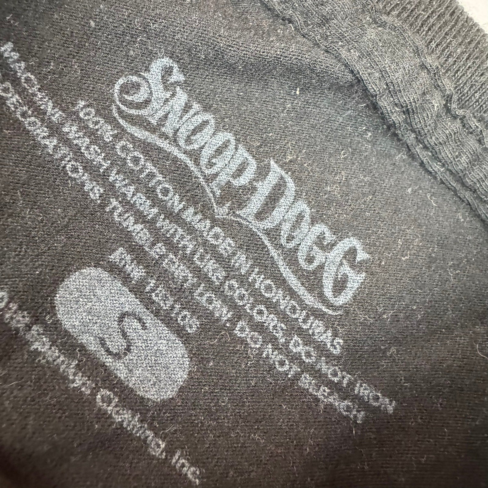 Snoop Dogg Graphic T-Shirt - Size Small - Great Condition