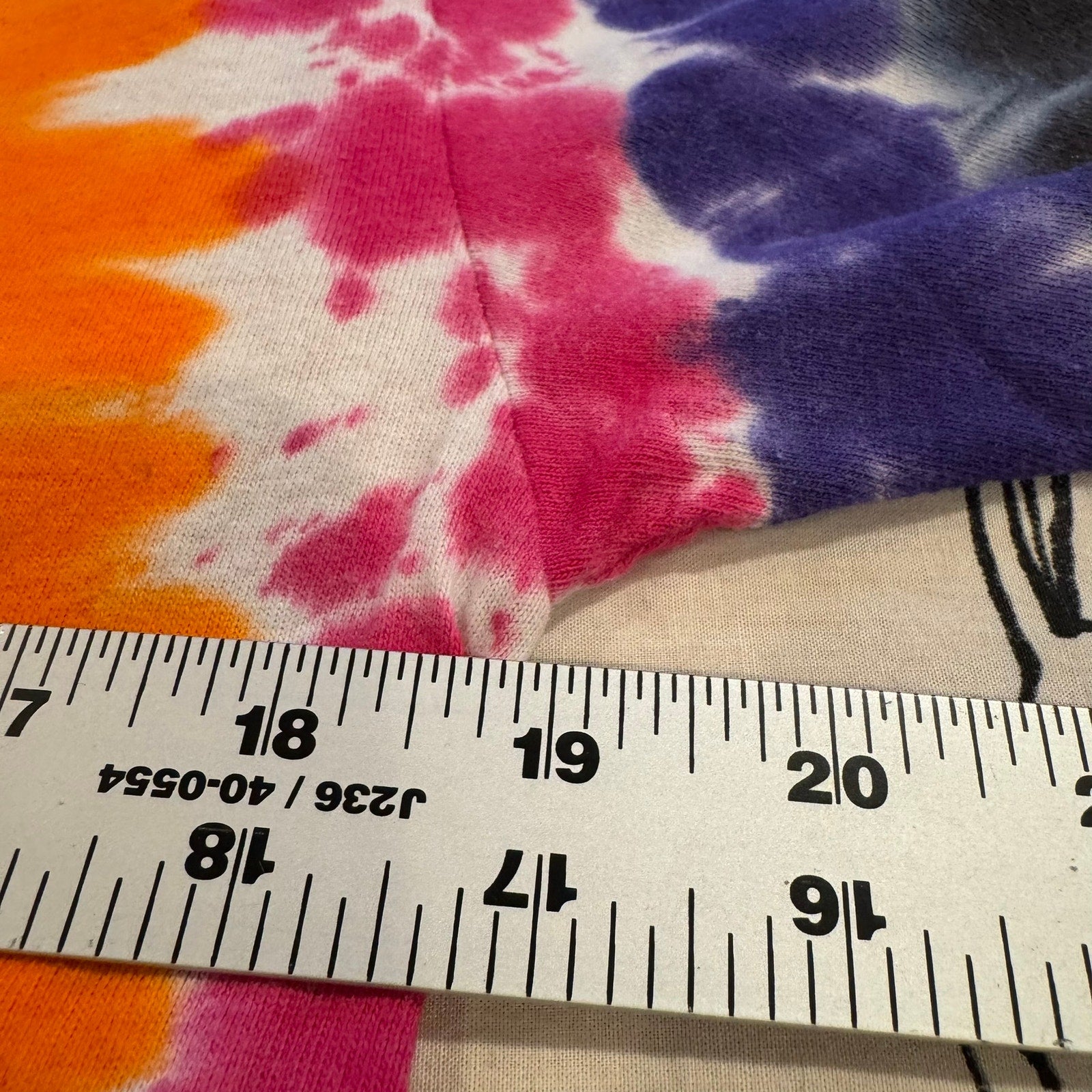 Vintage Tie Dye Gymnastics T Shirt - Size Medium