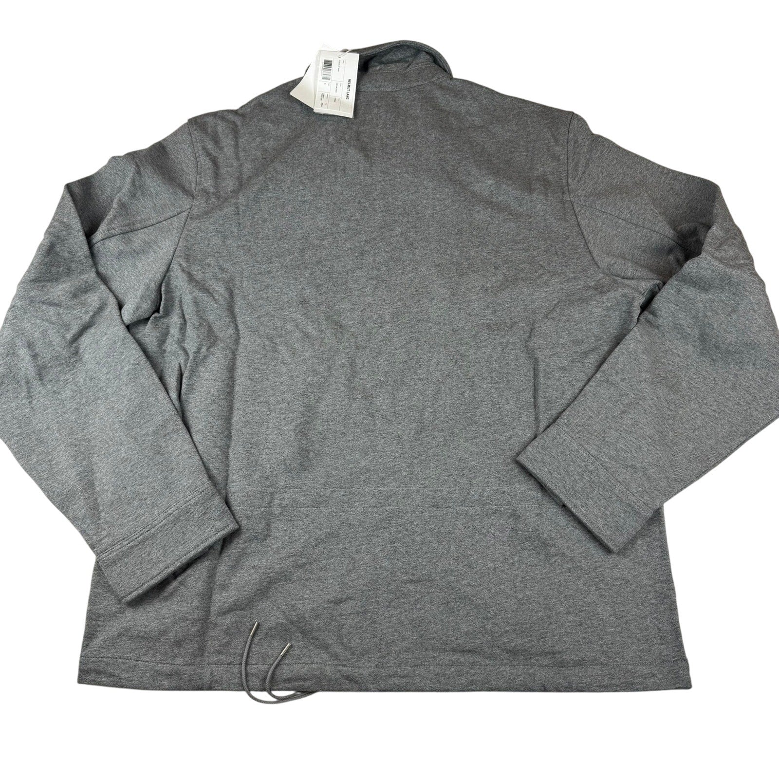 Helmut Lang Full Zip Terry Lined Sweatshirt - Size XL - NWT