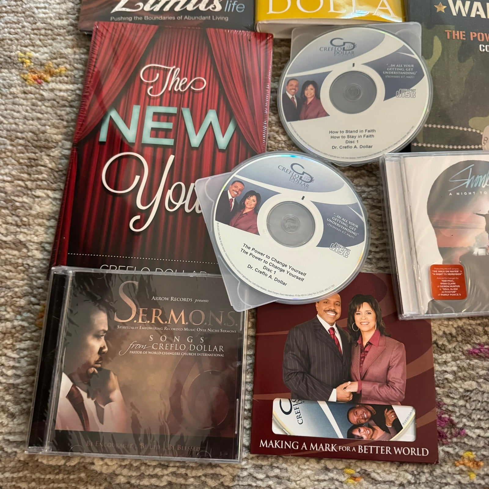 Creflo Dollar DVD CD Lot