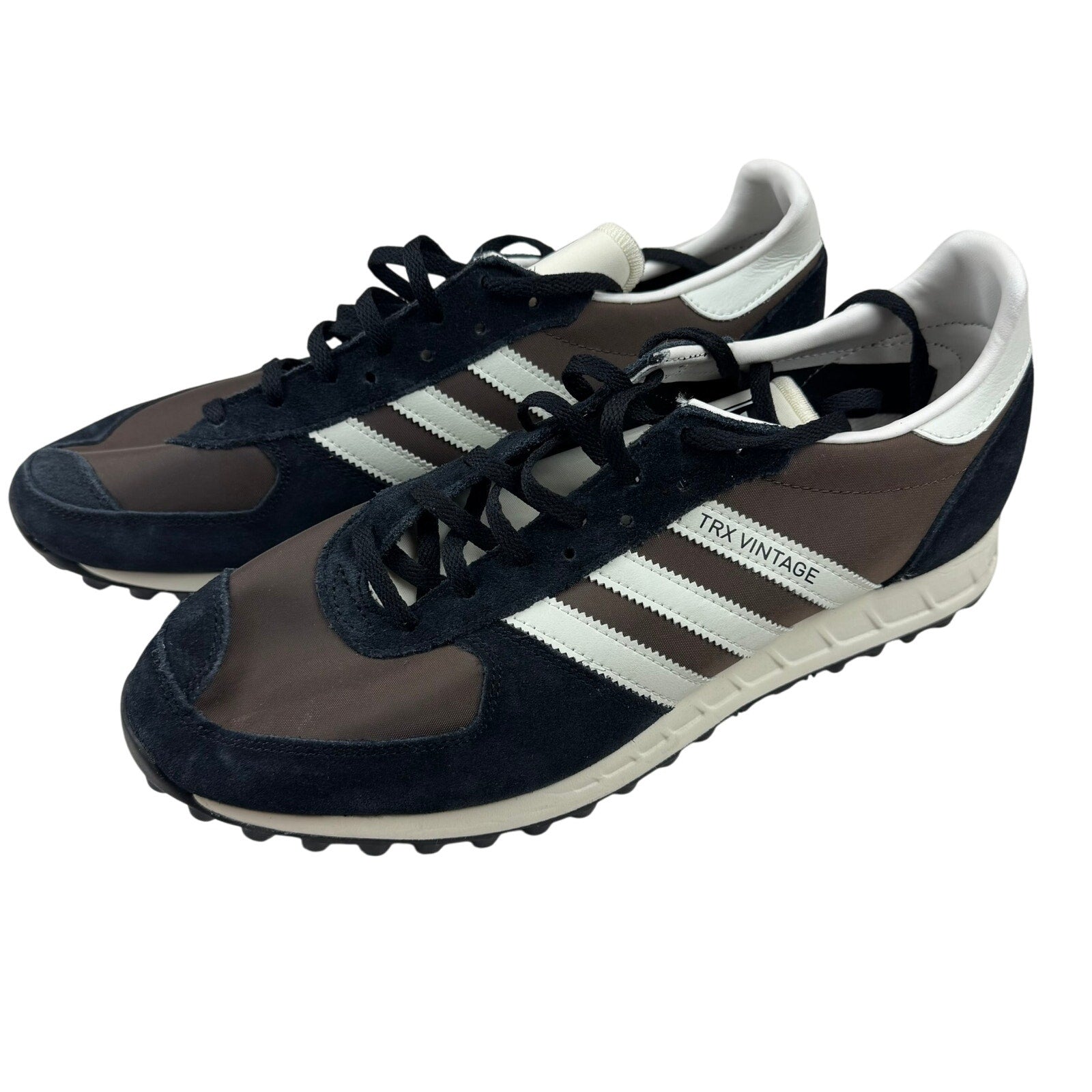 Adidas TRX Vintage Brown and White Sneakers - Size 11