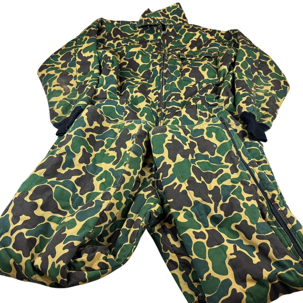 Saf T Bak Duck Camo Coverall Jumpsuit - Size Large/XL