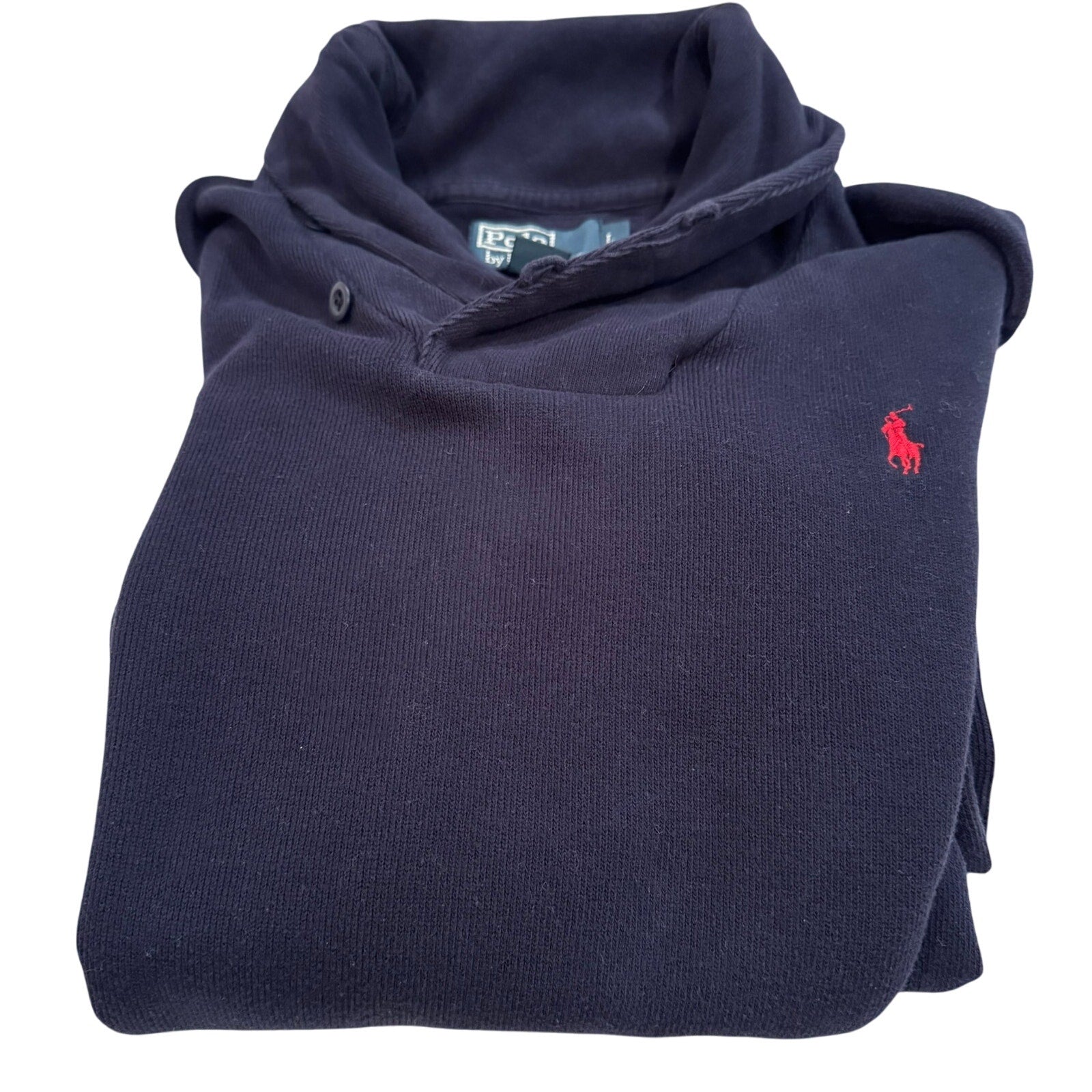 Vintage Polo Ralph Lauren Blue Turtleneck - Size Large