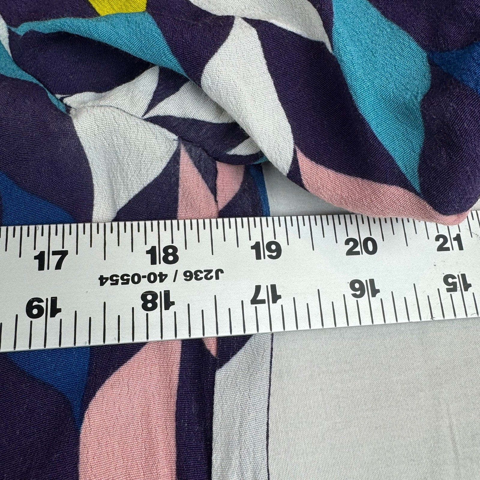 Boden Retro Disco Print Blouse - Size 10 - Excellent Condition