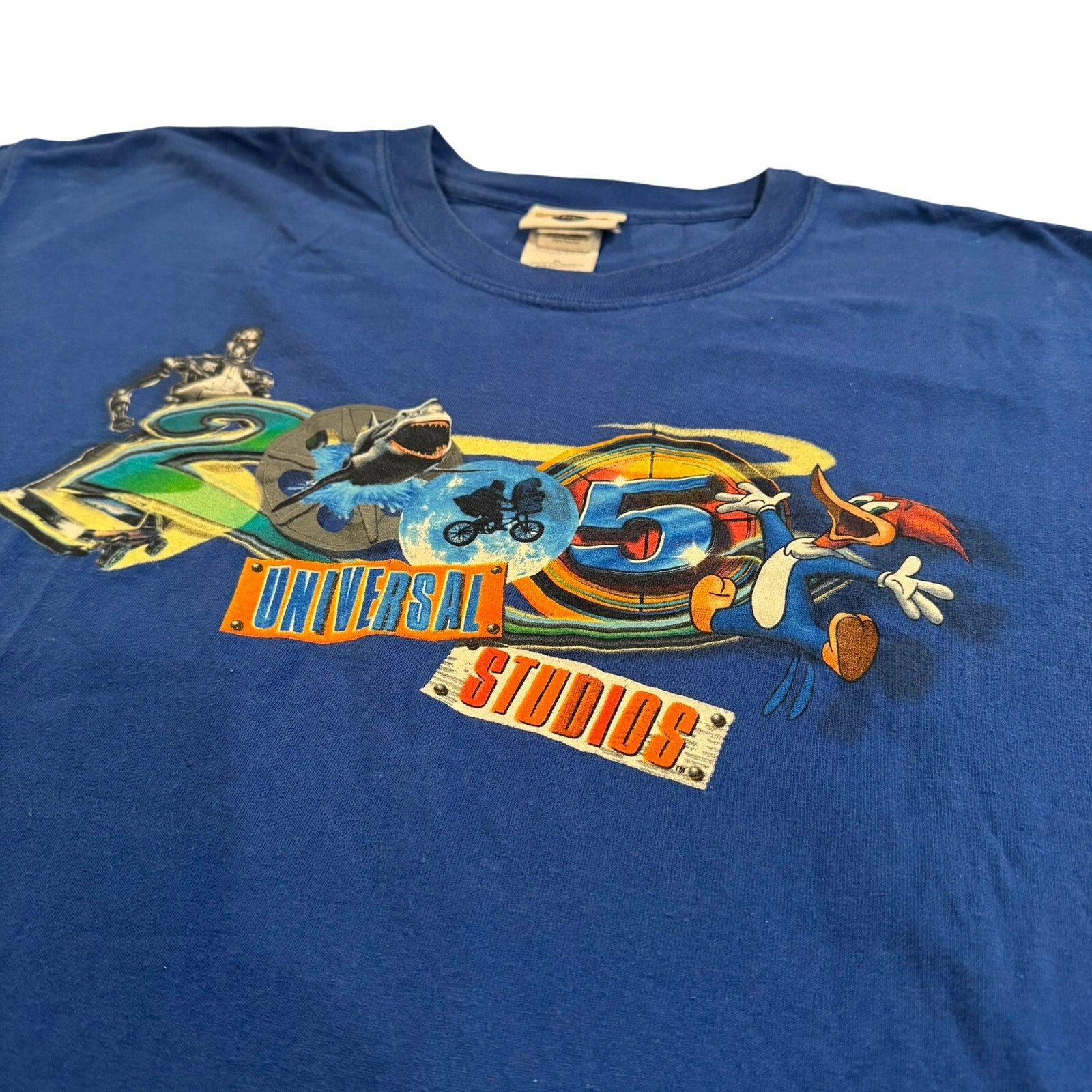 Vintage Universal Studios Blue T-Shirt - Size XL - 2005