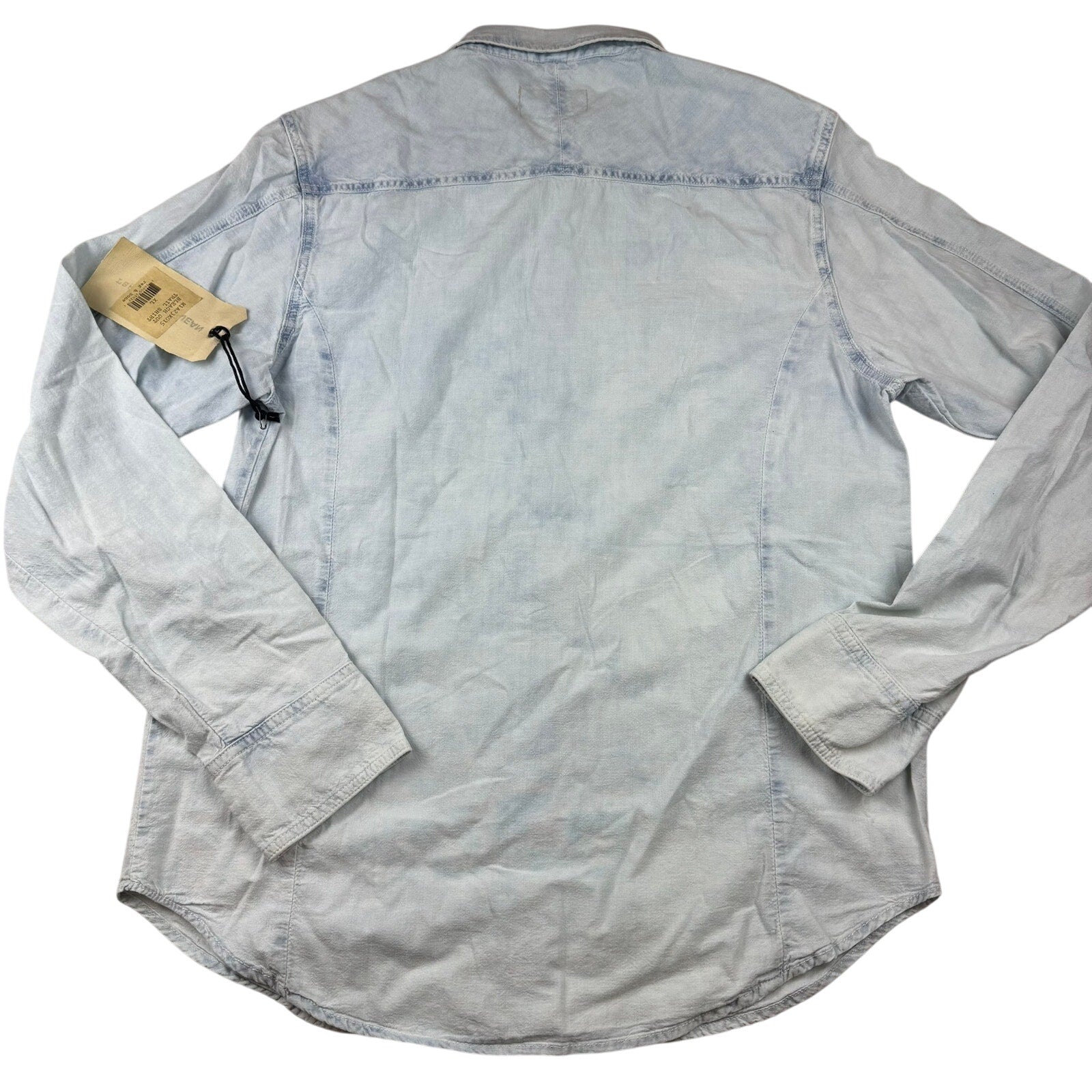Rag & Bone Bleached Out Trail Button Down Shirt - XL
