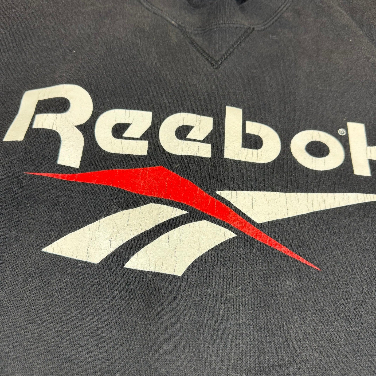 Vintage Reebok 80s Crewneck Sweatshirt - Size Large