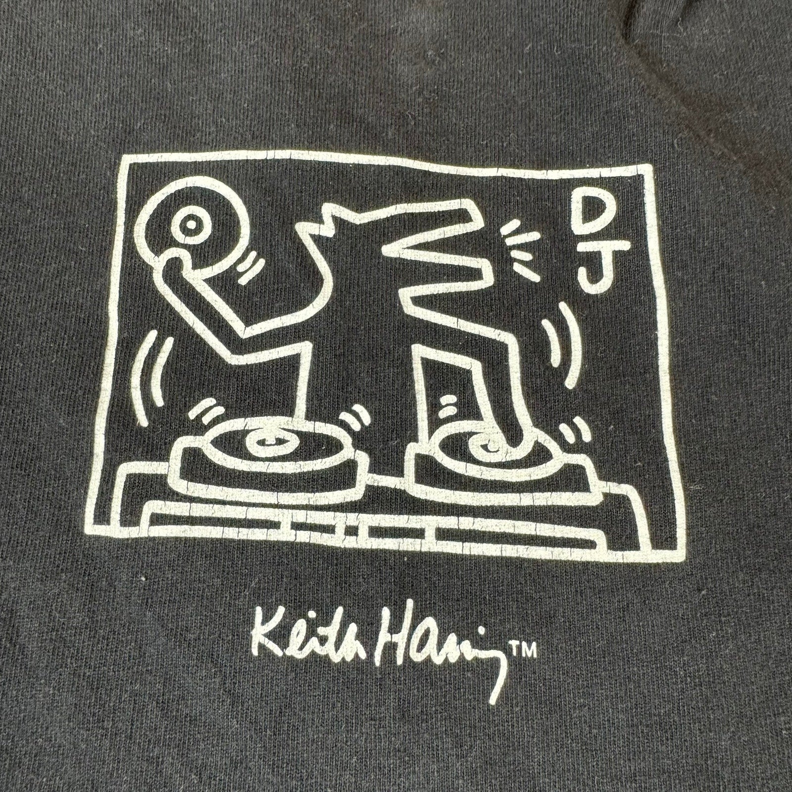 Keith Haring x H&M DJ Dog T-Shirt - Men's XS - Limited Edition
