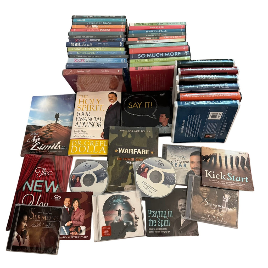Creflo Dollar DVD CD Lot