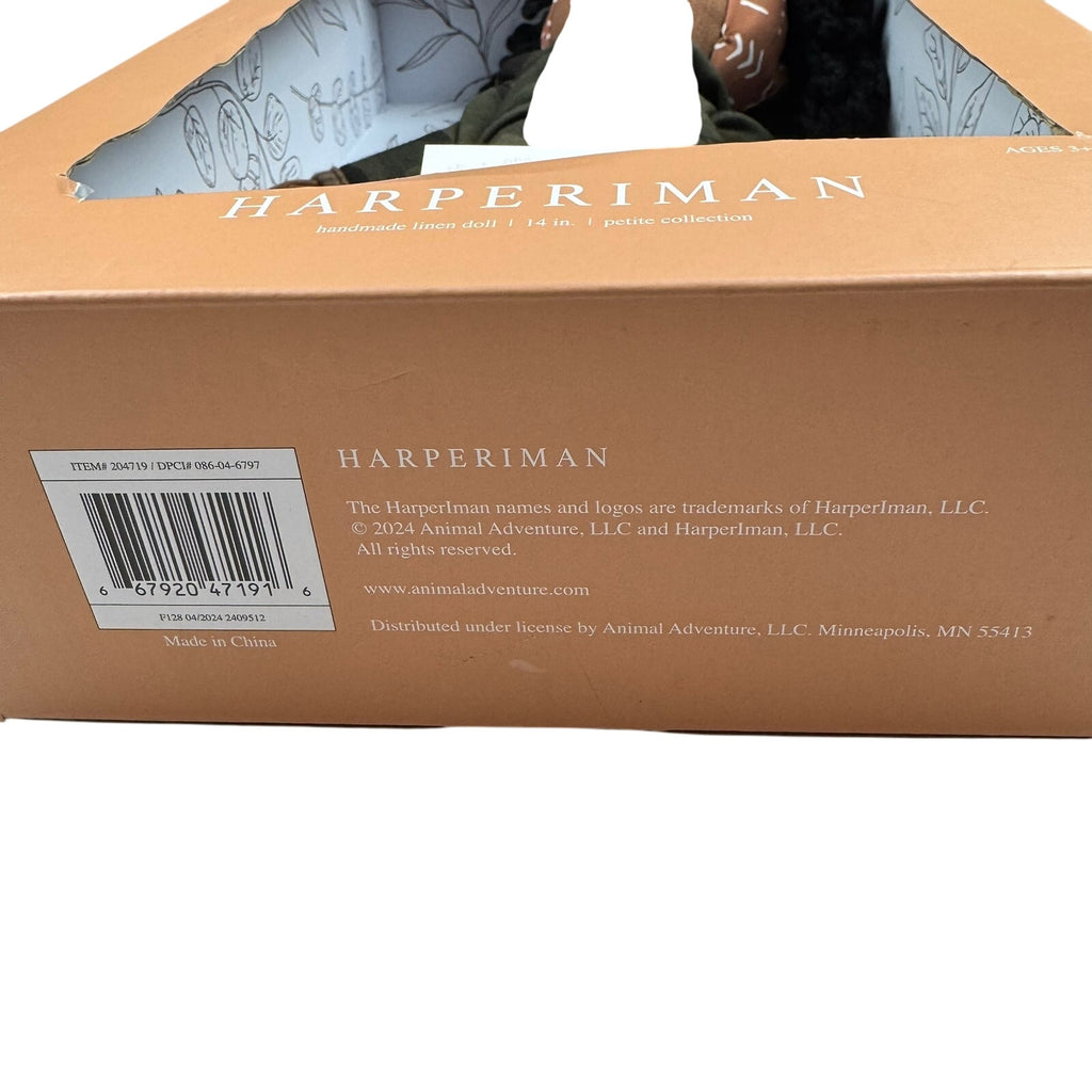 Harperiman Linen Doll - 14 Inches - New In Box!