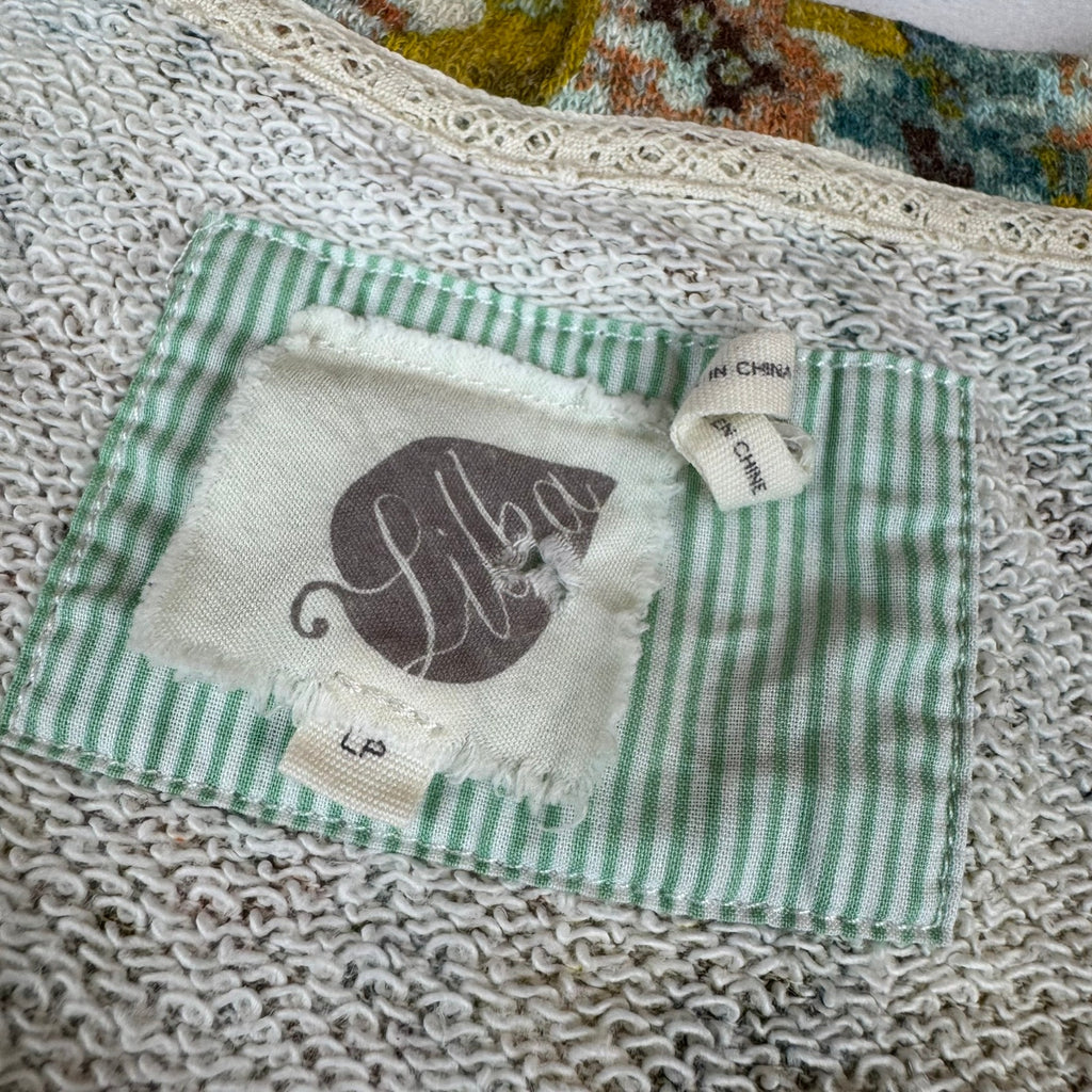 Lilka Anthropologie Floral Top - Large Petite - Great!