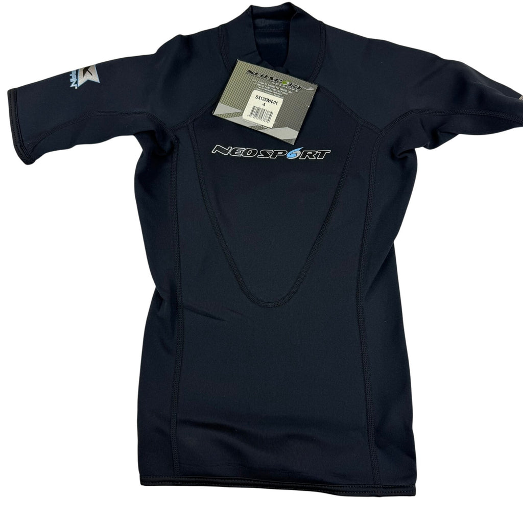 Neosport X-Span 1.5MM Wetsuit Top - Women's Size 4 - NWT