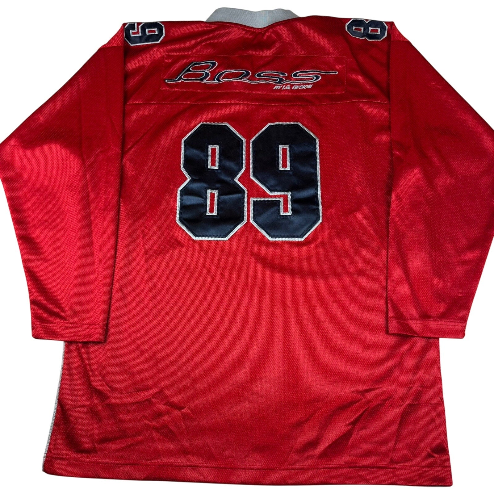 Vintage 90s Y2K Boss Jersey - Size XL - Great Condition!