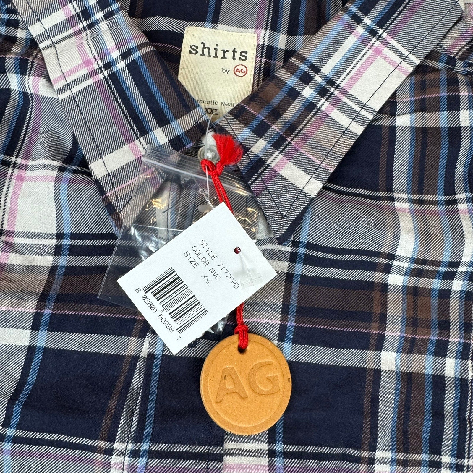 AG Adriano Goldschmied NWT Button Down Shirt XXL