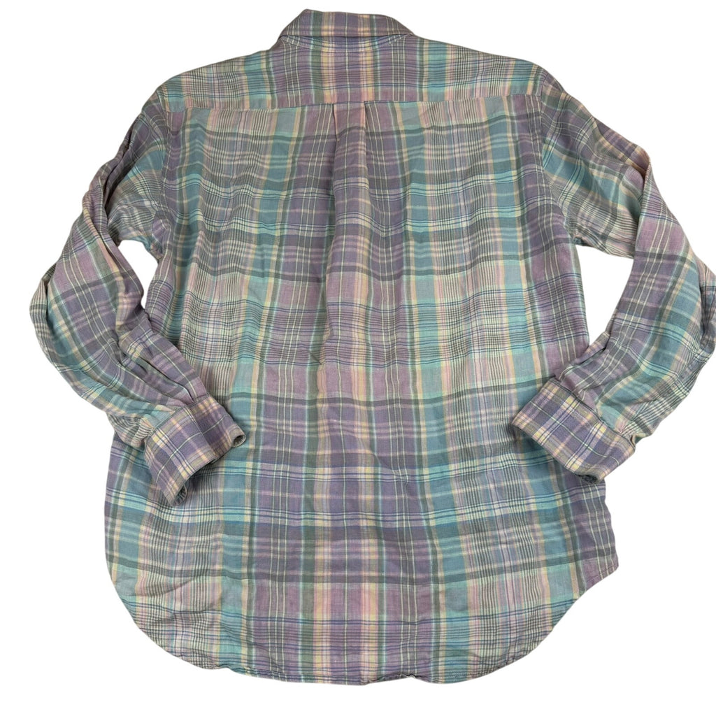 Lauren Ralph Lauren Linen Button Down Shirt - Size 10