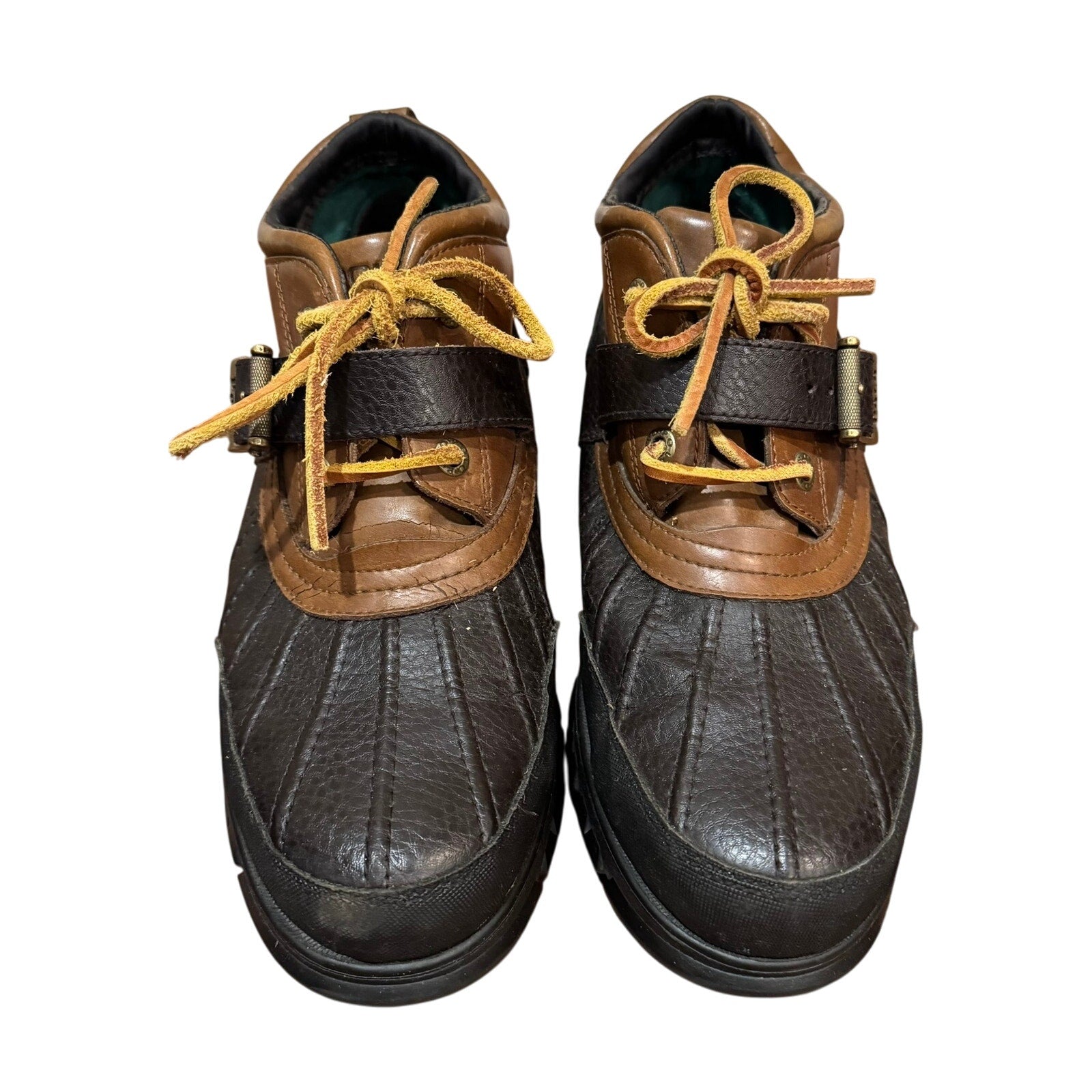Polo Ralph Lauren Dover 3 Duck Leather Boots Shoes