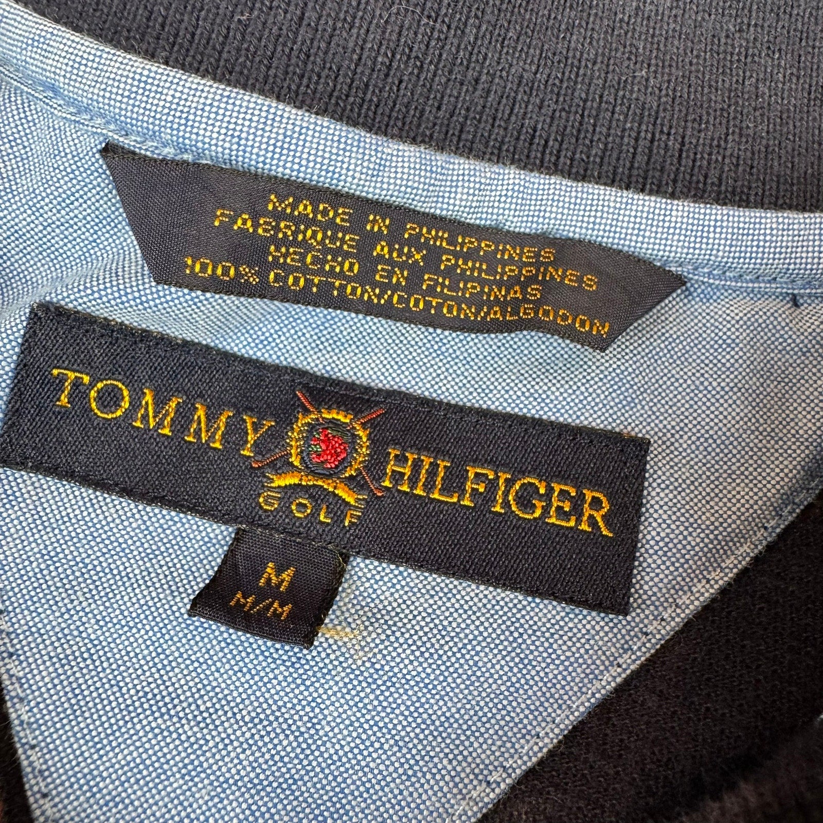 Tommy Hilfiger Golf Polo Shirt - Floral Design - Medium