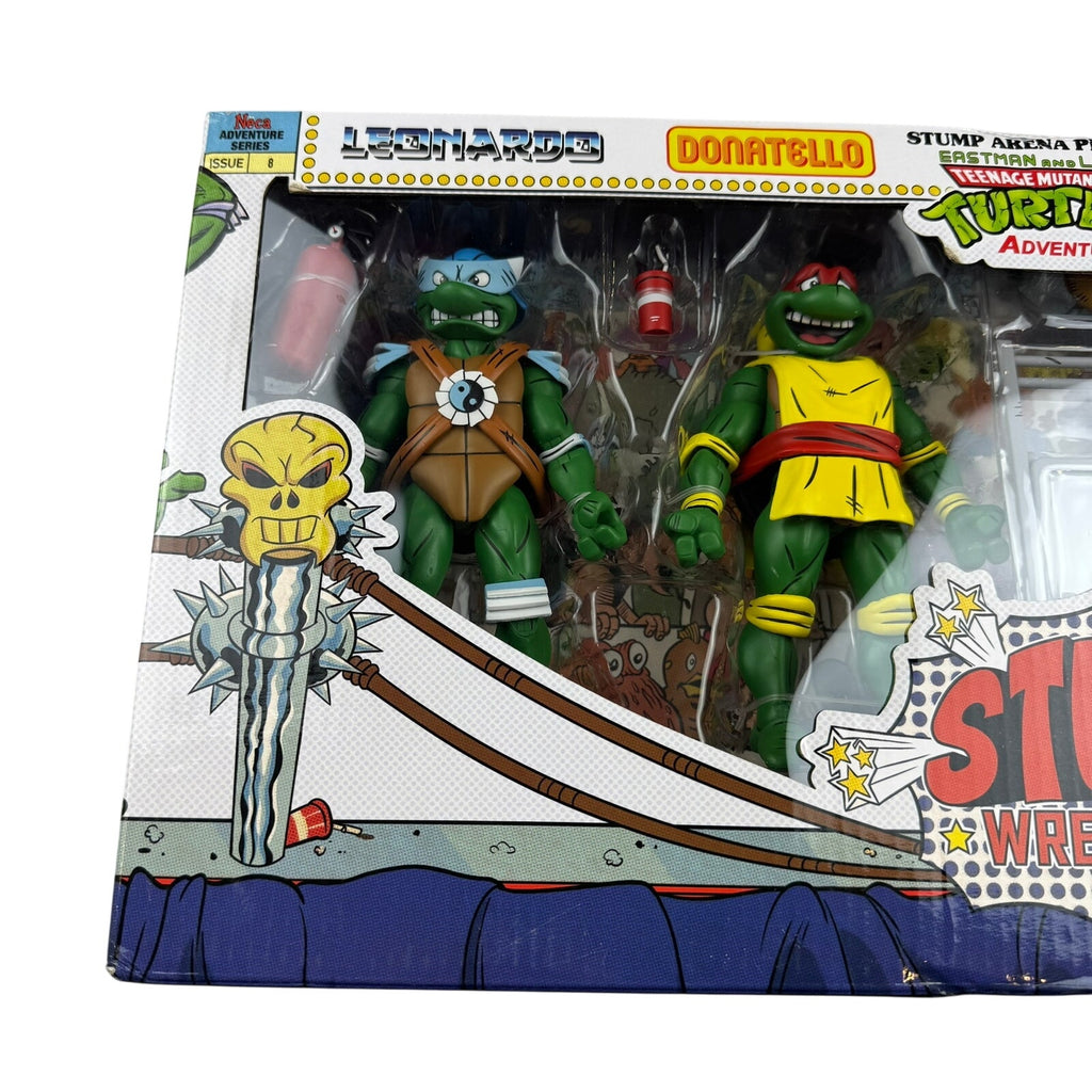 NECA TMNT Stump Wrestling Set - New In Box!