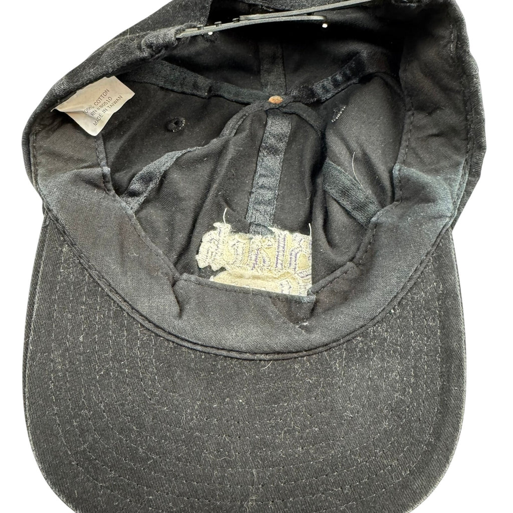 Vintage Black Haus Snapback Hat - Good Condition