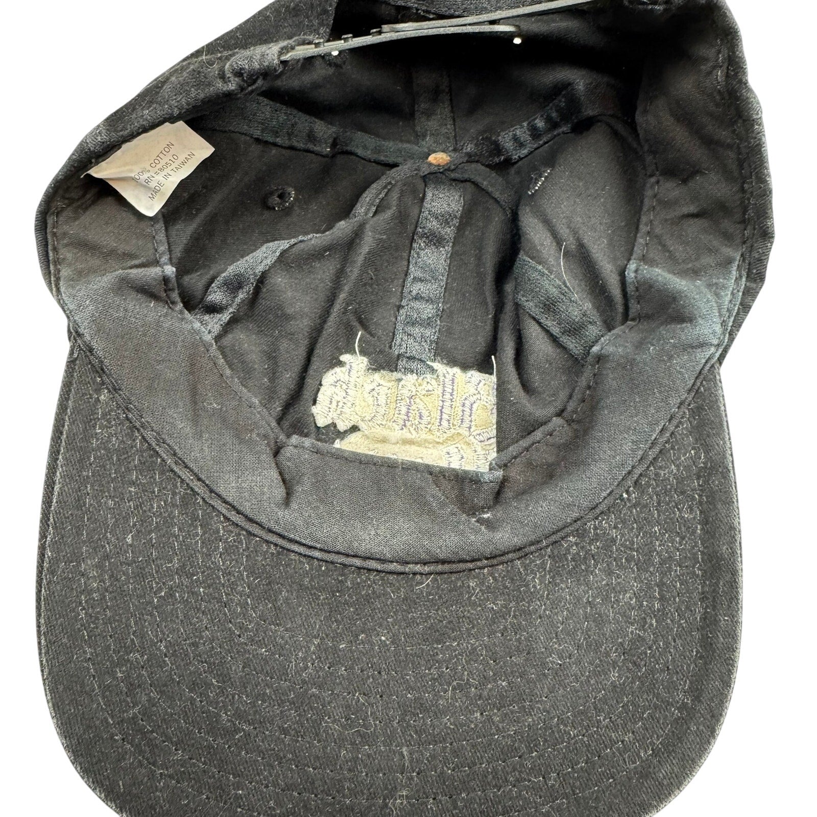 Vintage Black Haus Snapback Hat - Good Condition