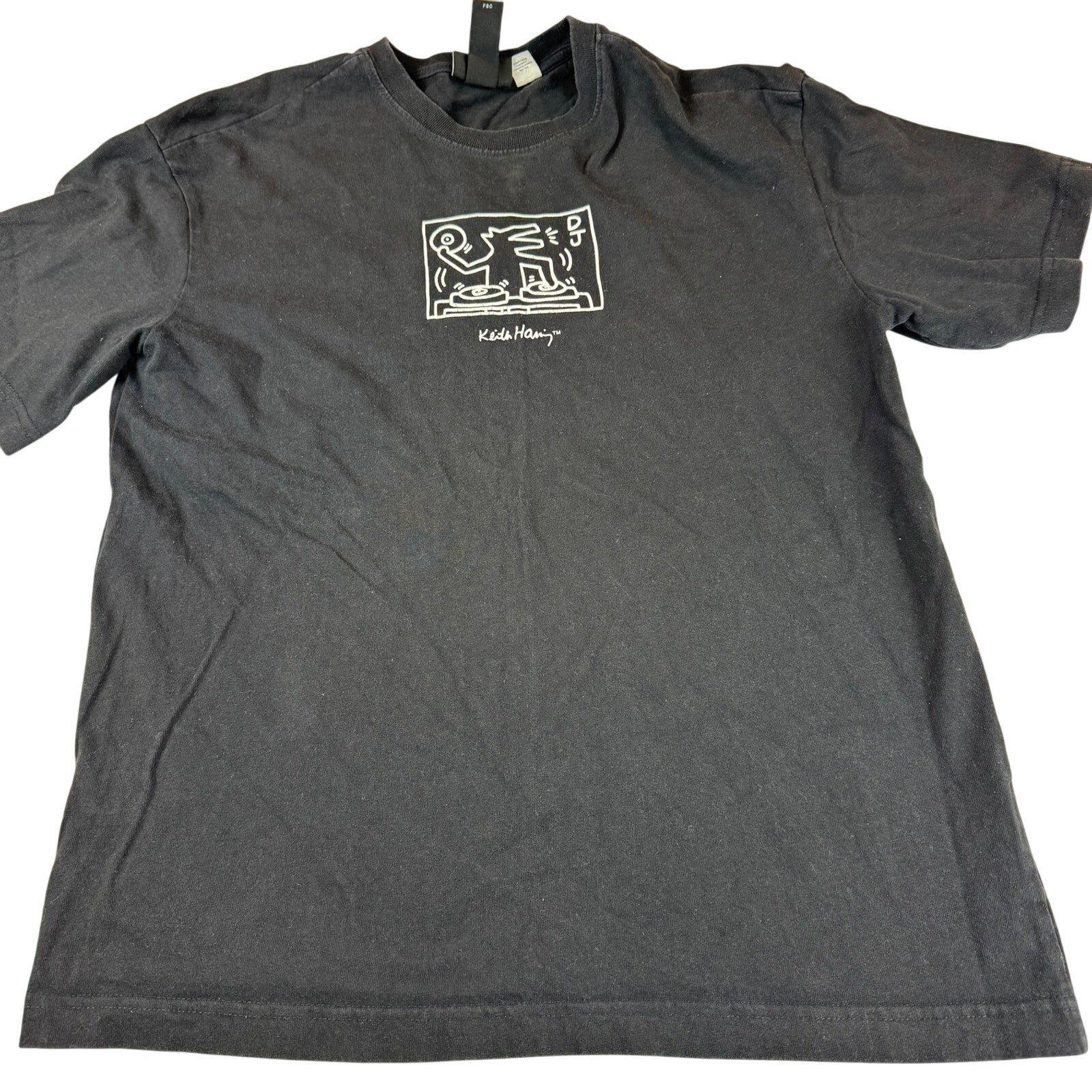 Keith Haring x H&M DJ Dog T-Shirt - Men's XS - Limited Edition
