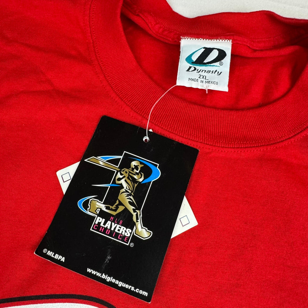 Vintage Barry Larkin Cincinnati Reds 90s T-Shirt
